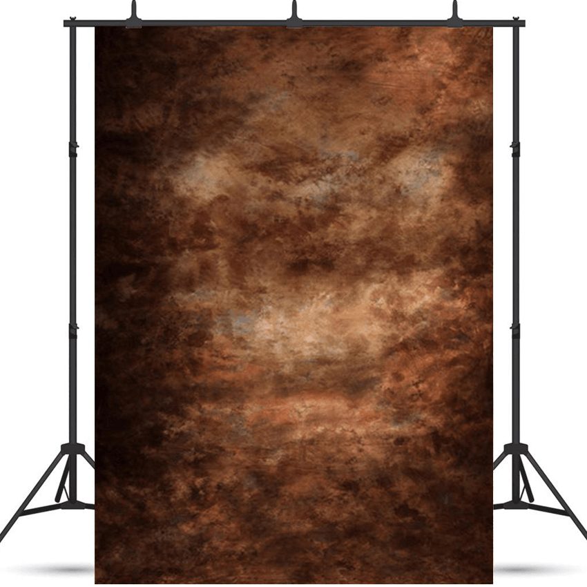 Dark Brown Abstract Backdrop for Photo Studio Prop