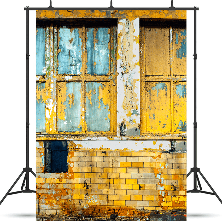 Grunge Polluted Industrial Factory Backdrop for Photography SBH0184