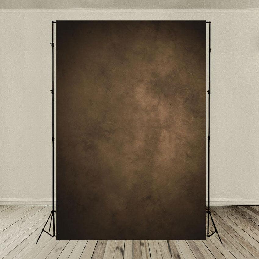 Dark Brown Portrait Abstract Photo Backdrop for Photographer