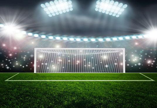 Football Field Bright Sports Photography Backdrops