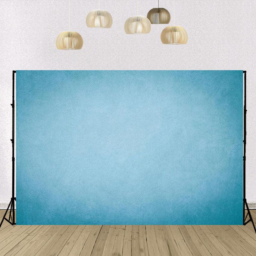 Light Blue Abstract Portrait Photo Backdrop