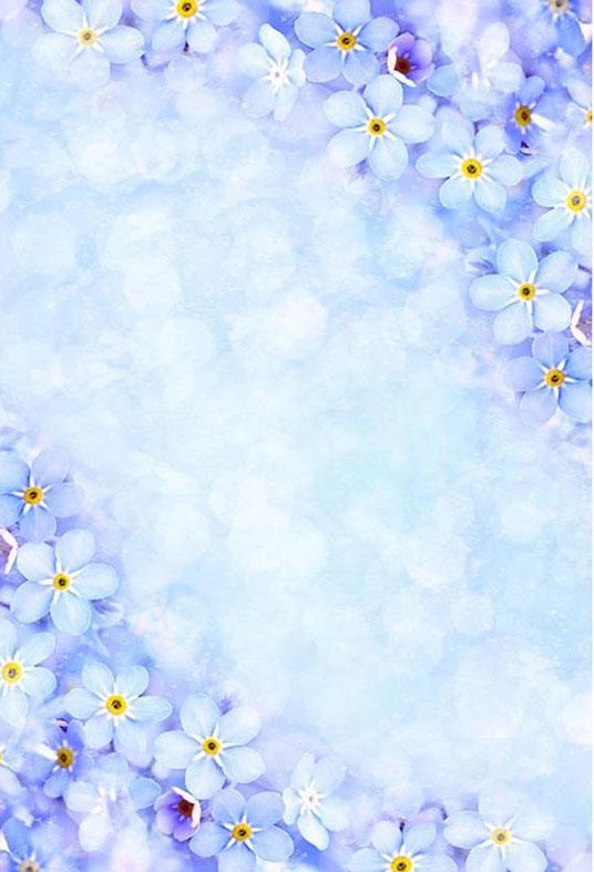 Bokeh Purple Flowers Under Sunshine Backdrop For Photography