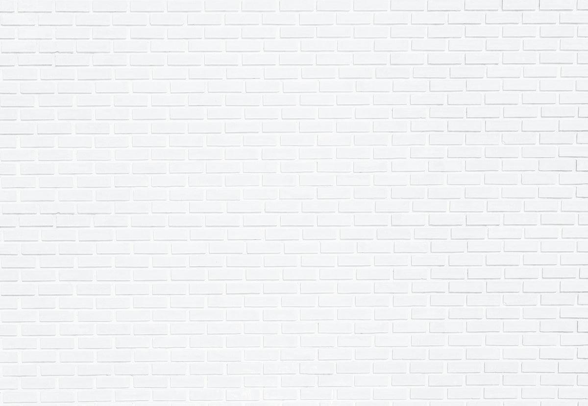 Brick White Photography Booth Prop Backdrop for Portrait