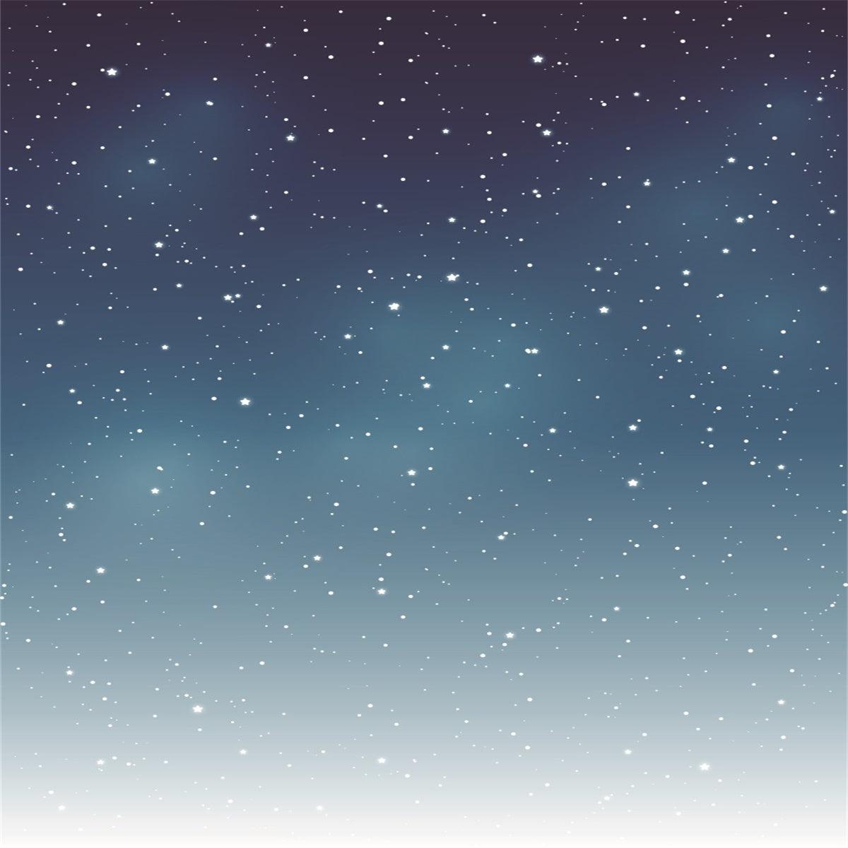 Night Sky Stars Baby Show Birthday Backdrops