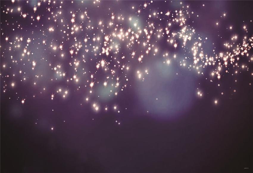 Purple Shiny Bokeh Photography Backdrop