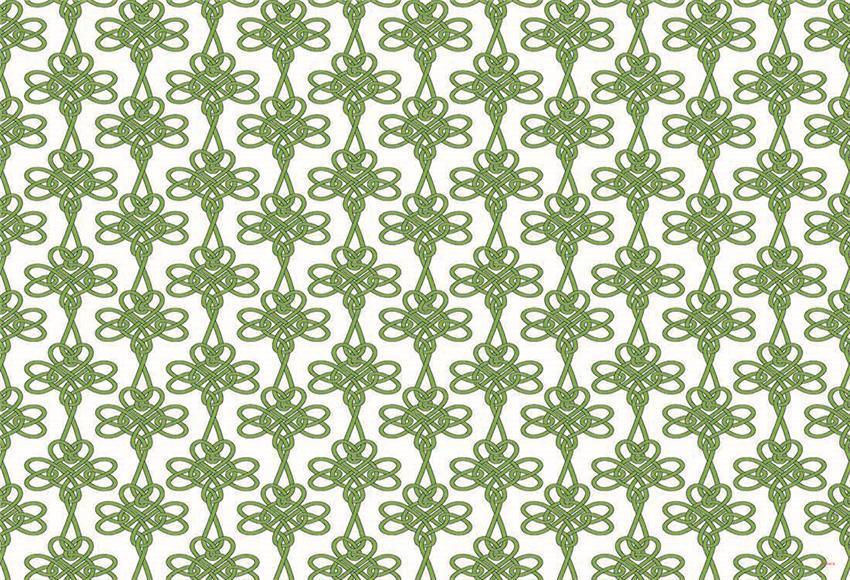 Spring Green Knot Backdrops for Photography Prop