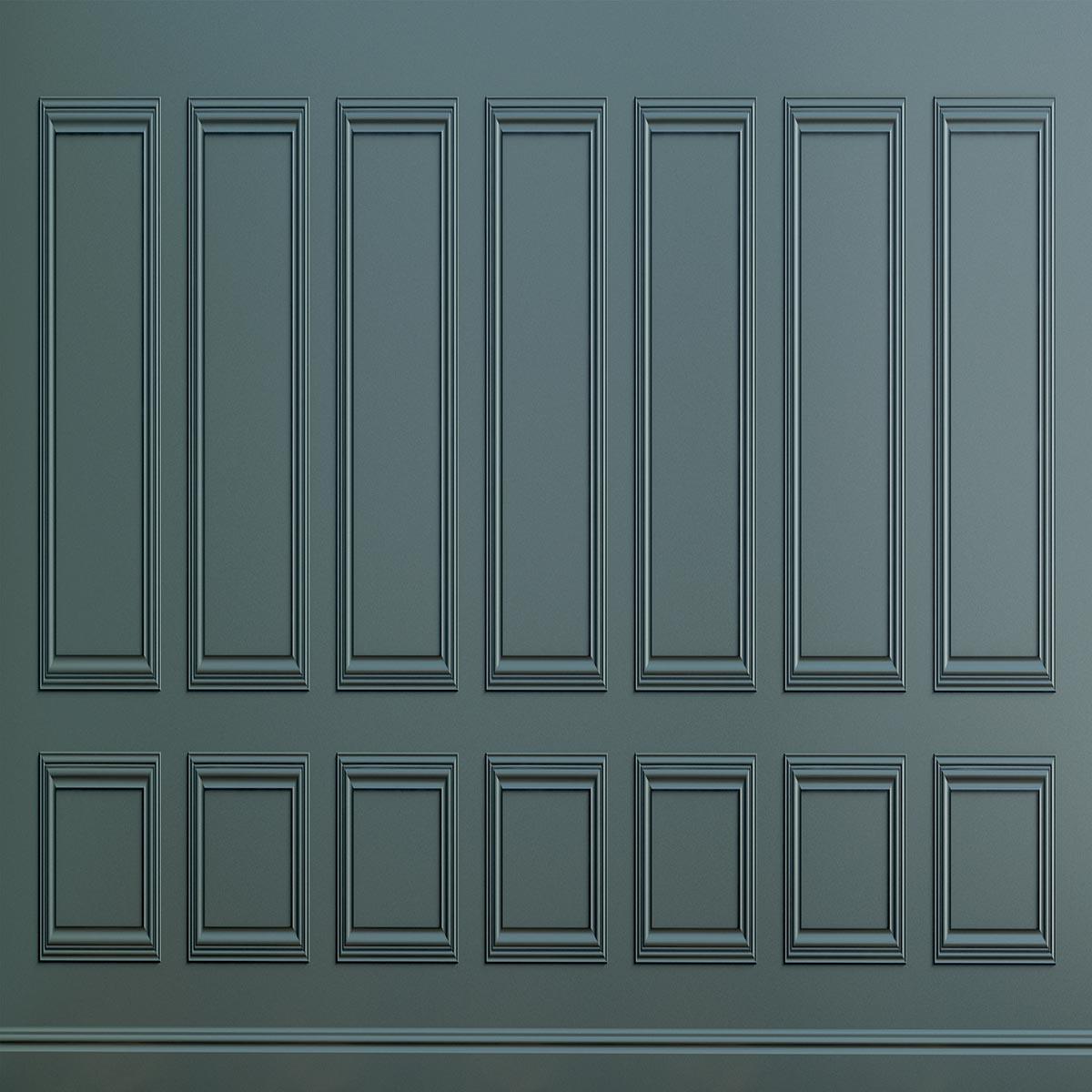 Morandi Blue Lattice Wall Wedding Backdrop