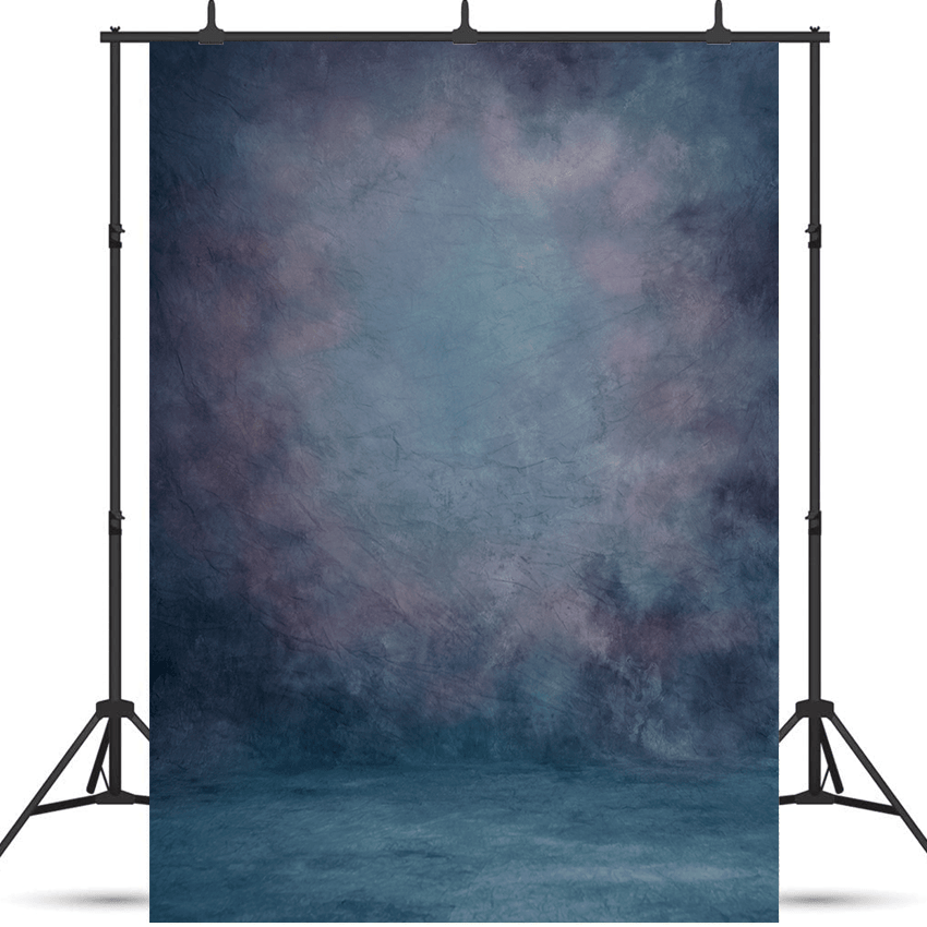 Abstract Dark Blue Backdrop for Photography SBH0343