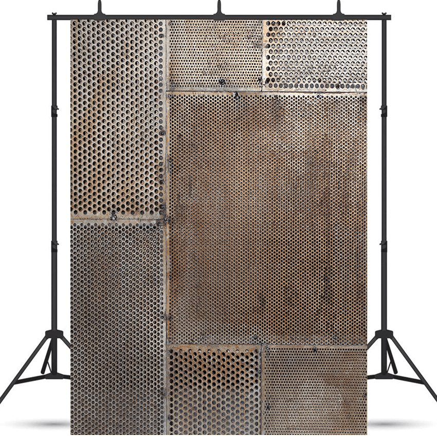 Grunge Metal Texture Backdrop for Photo SBH0441