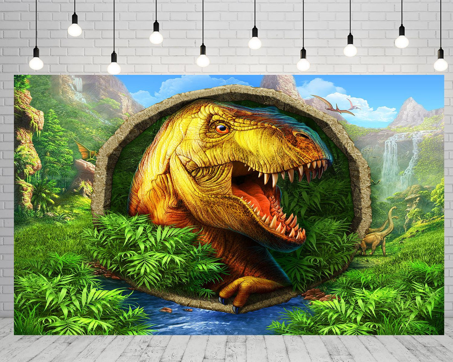 Jurassic Park World Tropical Jungle Dinosaurs Animal Birthday Party Decorations TKH1834