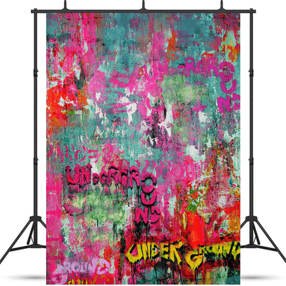 Colorful Graffiti Street Art Backdrop for Photography SBH0297