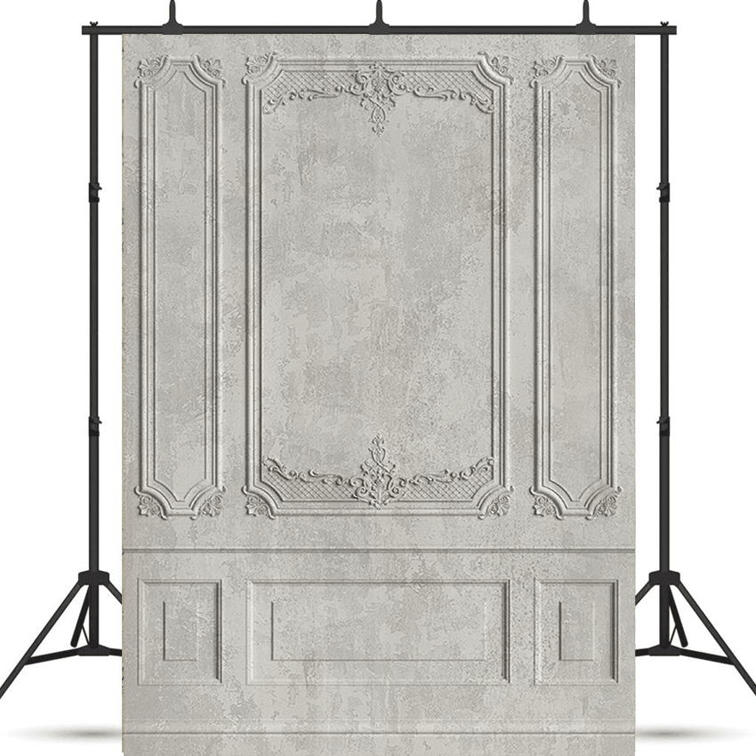 Retro Grey Vintage Wall Backdrop for Photography SBH0293