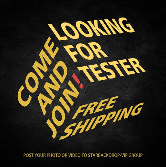 StarBackdrop VIP Group Tester Products