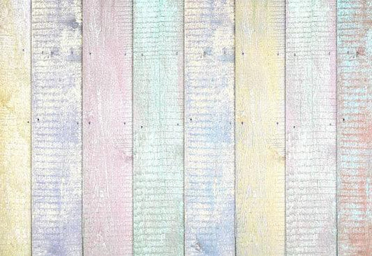 Multicolor Wooden Happy Easter Backdrops for Studio