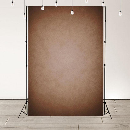 Brown Solid Abstract Photo Studio Backdrop for Portrait