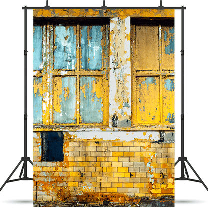 Grunge Polluted Industrial Factory Backdrop for Photography SBH0184