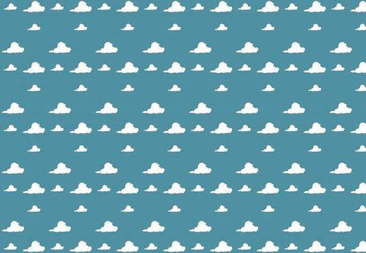 Baby Show Blue Sky White Cloud Photo Backdrop