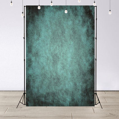 Abstract Retro Green Black Texture Photography Backdrops for Studio