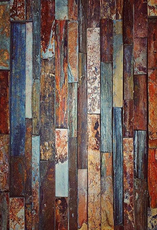 Printed Splicing Wood Floor Texture  Grunge Photography Backdrop