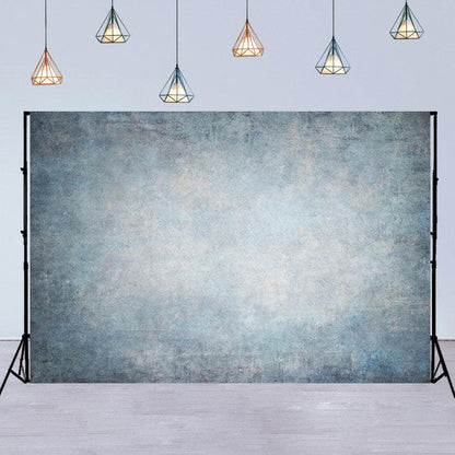 Cyan-blue Portrait Abstract Photography Backdrops for Photos