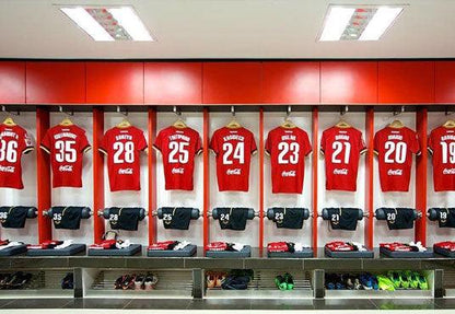 Red Ball Uniforms Backdrop Football Uniform Photography Background