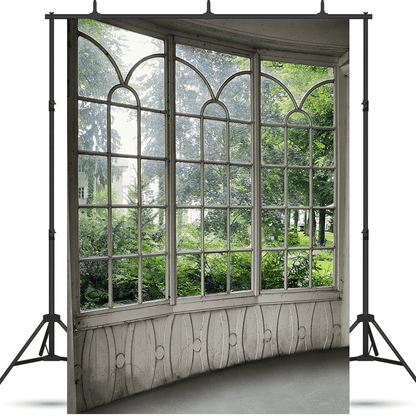 Old Winter Green Background Backdrop for Photography SBH0251