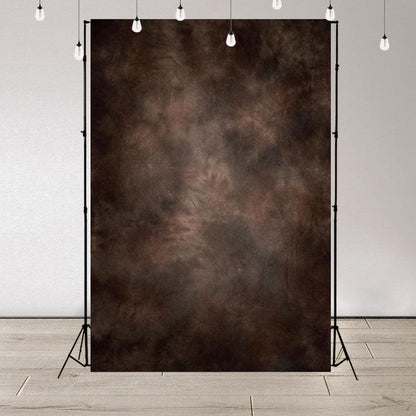 Brown Mottled Fine Abstract Backdrop for Portrait