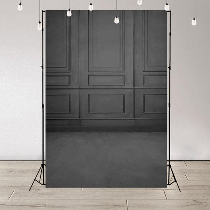 Grey Abstract Wall Wedding Backdrop for Studio
