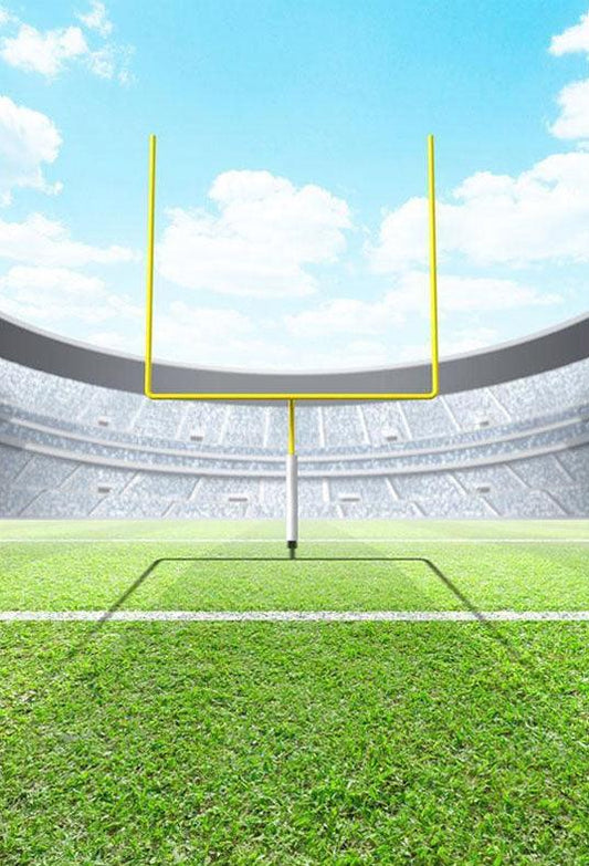 Green Grassland Sports Backdrop Football Field Photography Background