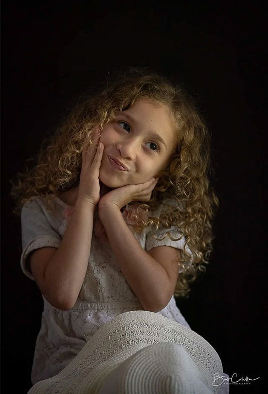 Solid Black Color Photography Backdrop for Studio