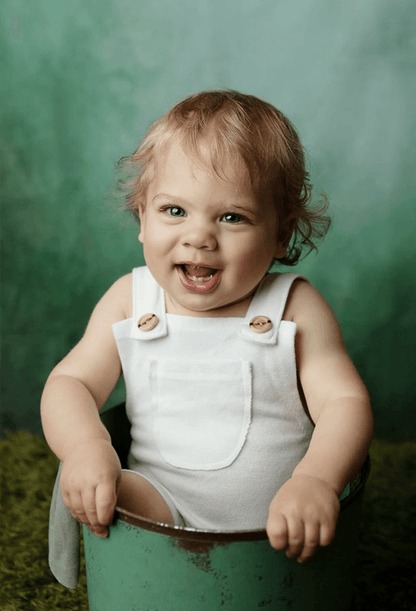 Retro Green Abstract Portrait Photography Backdrops