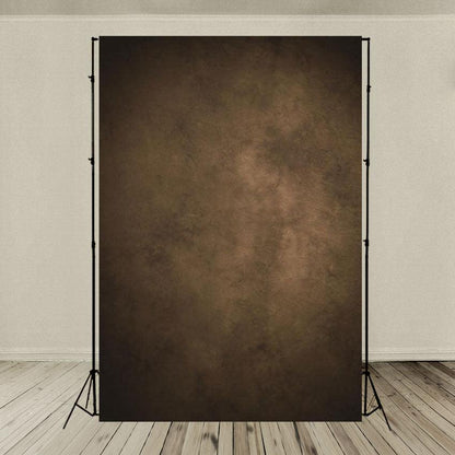 Dark Brown Portrait Abstract Photo Backdrop for Photographer