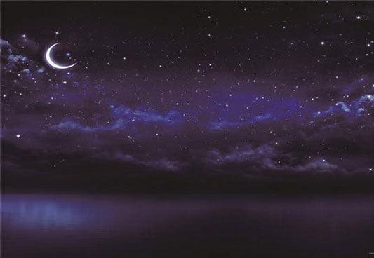 Night of Sky Backdrop for Shooting