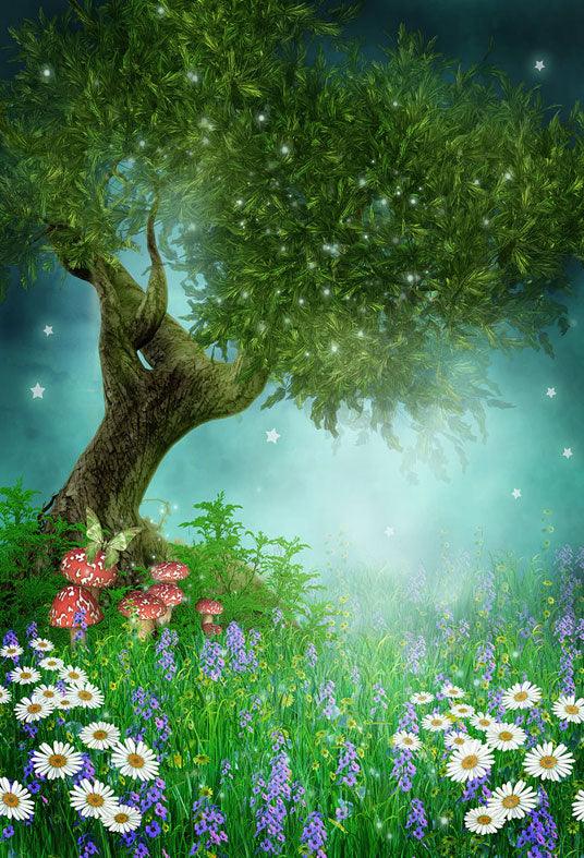 Spring Magic Flowers Photography Backdrop – Starbackdrop