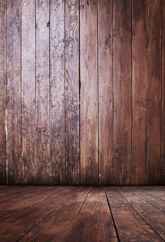 Dark Wood Backdrop for Newborn/Children