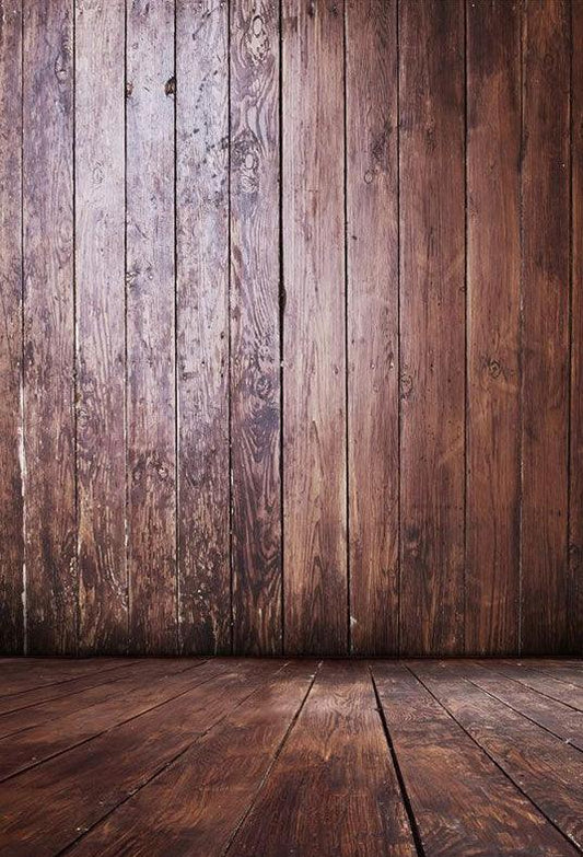 Dark Wood Backdrop for Newborn/Children