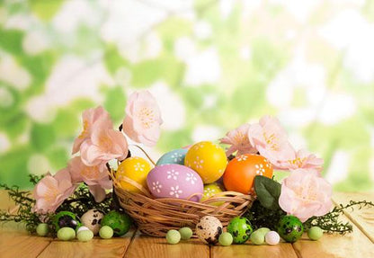 Spring Garden Easter Photography Backdrops for Picture