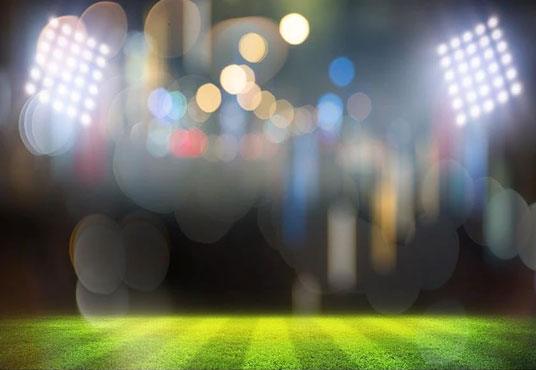 Sports Bokeh Stadium Backdrop Football Field Photography Backgrounds