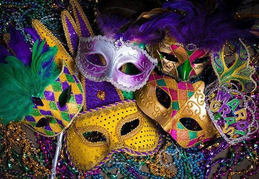 Secret Masks Backgrounds Masquerade Party Photography Backdrop