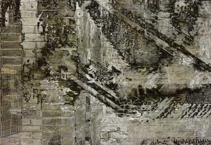 Graffiti Brick Wall Dark Portrait Backdrop for Photos