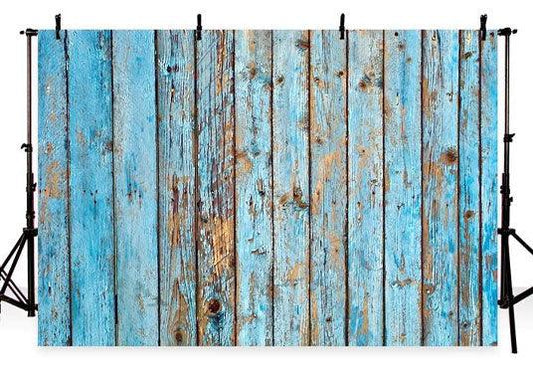 Blue Wood Floor Backdrop Grunge Wood Photography Background