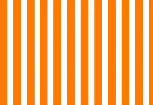 White and Orange Stripes Photo Studio Backdrops