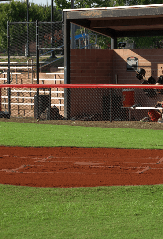 Baseball field and Dugout Backdrop for Sports Photography SBH0238