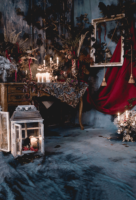 Luxurious Royal Victorian Style Backdrop for Photography SBH0306