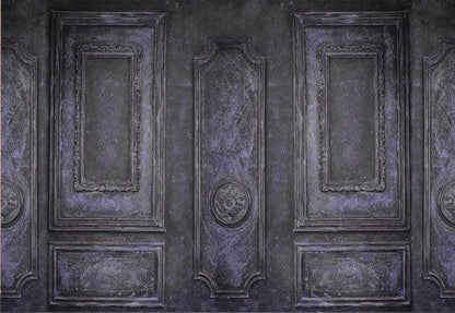 Vintage Grey and Purple Wall Grey Border Photo Studio Photography Backdrops for Wedding