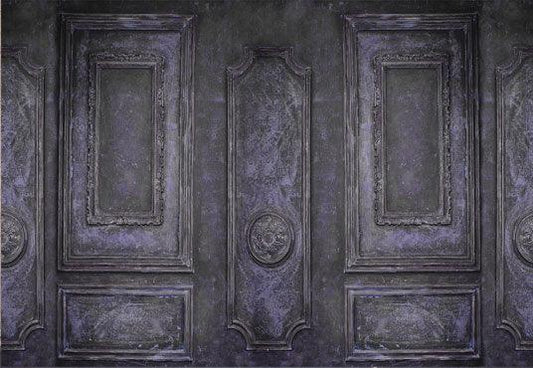 Vintage Grey and Purple Wall Grey Border Photo Studio Photography Backdrops for Wedding