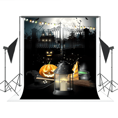Door of Hell Magic Halloween Photo Backdrops