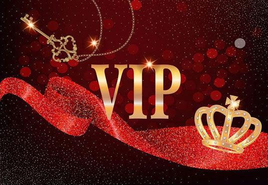 Golden Glitter VIP Hollywood Backdrops Red Lace Photography Background