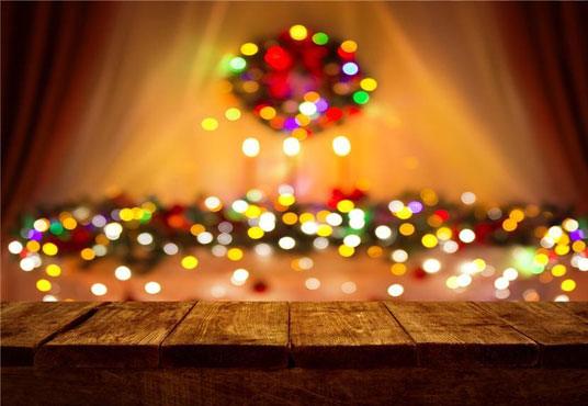 Glitter Christmas Photography Backdrops