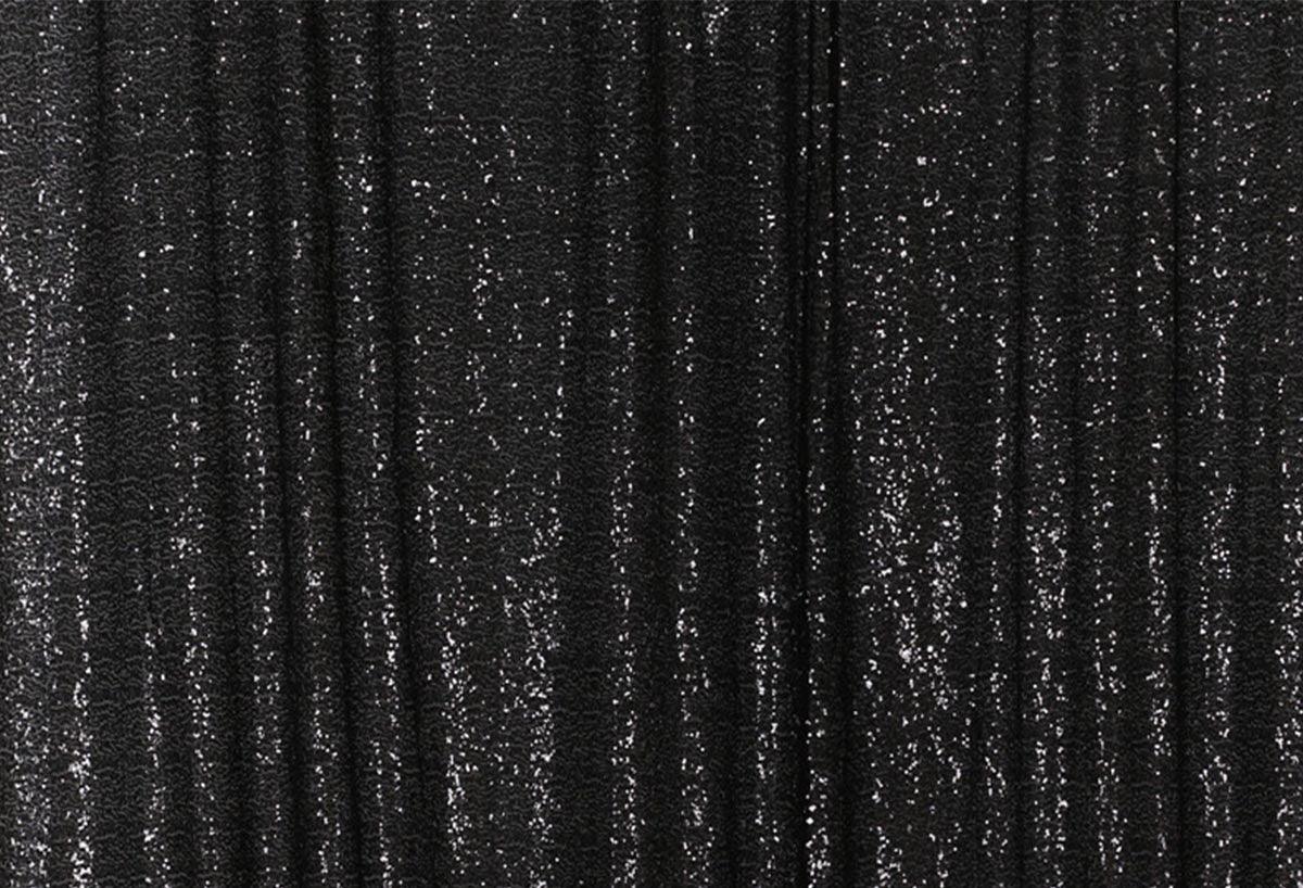 Black Sequins Fabric Photography Backdrop for Party
